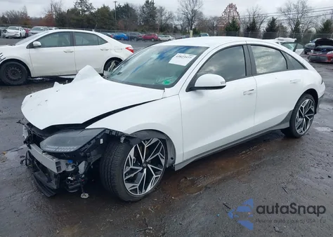 2025 Hyundai Ioniq 6 Sel z USA, uszkodzony, nr VIN KMHM34AA9SA092239